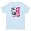 Breast Cancer Boot Tee - JohnVsGBMLight BlueS