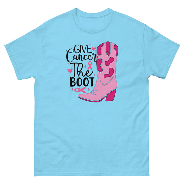 Breast Cancer Boot Tee - JohnVsGBMSkyS