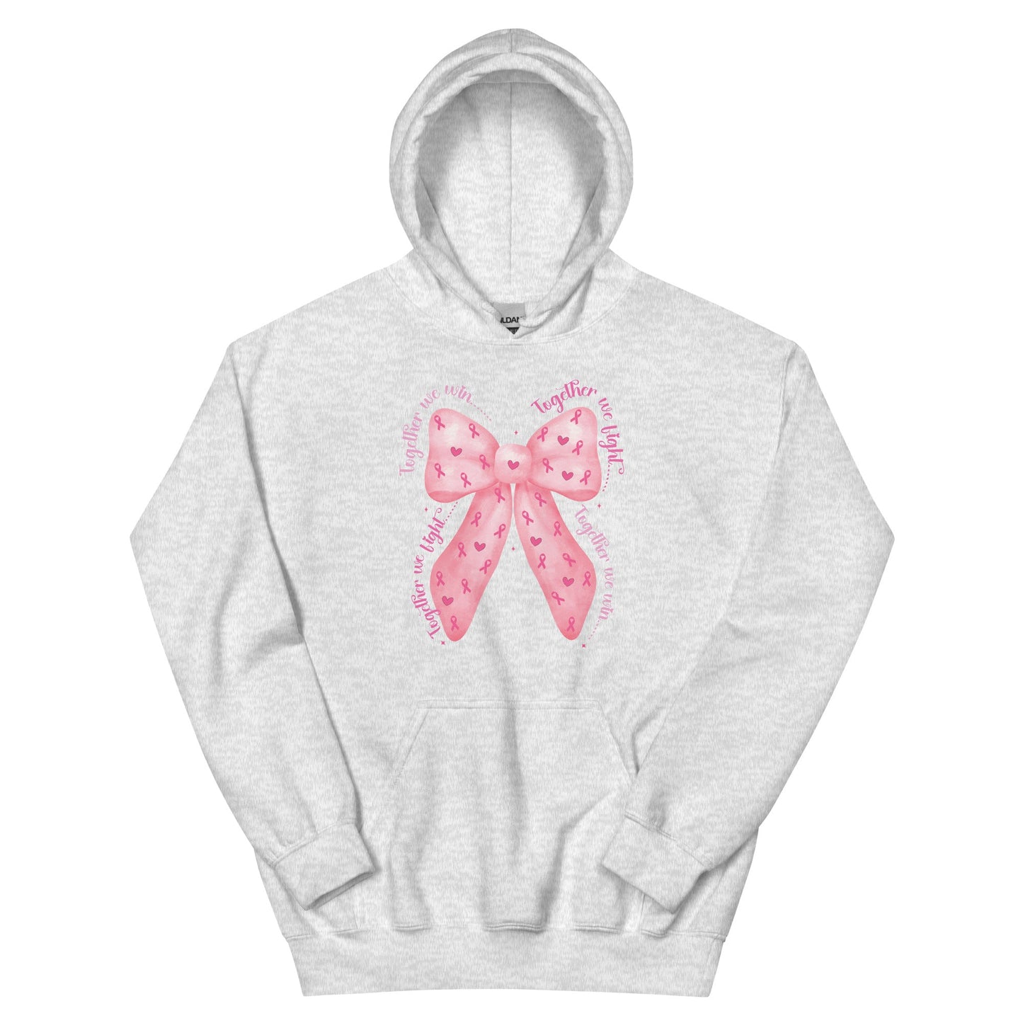 Breast Cancer Bow Hoodie - JohnVsGBMAshS