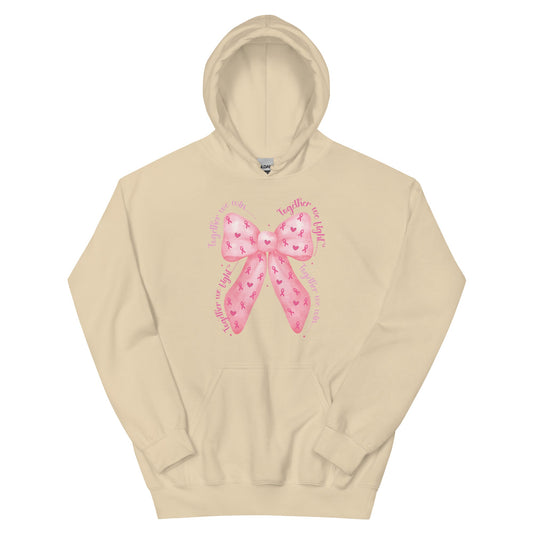 Breast Cancer Bow Hoodie - JohnVsGBMSandS