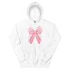 Breast Cancer Bow Hoodie - JohnVsGBMWhiteS