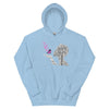 Breast Cancer Butterfly Hoodie - JohnVsGBMLight BlueS