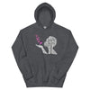 Breast Cancer Butterfly Hoodie - JohnVsGBMDark HeatherS