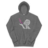 Breast Cancer Butterfly Hoodie - JohnVsGBMGraphite HeatherS