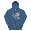 Breast Cancer Butterfly Hoodie - JohnVsGBMIndigo BlueS