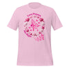 Breast Cancer Butterfly Love Tee - JohnVsGBMHeather Prism LilacS