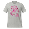 Breast Cancer Butterfly Love Tee - JohnVsGBMAthletic HeatherS