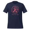 Breast Cancer Cure Love Tee - JohnVsGBMNavyS