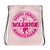 Breast Cancer Drawstring Bag - JohnVsGBM