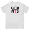 Breast Cancer Faith Fear Tee - JohnVsGBMAshS