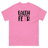 Breast Cancer Faith Fear Tee - JohnVsGBMAzaleaS