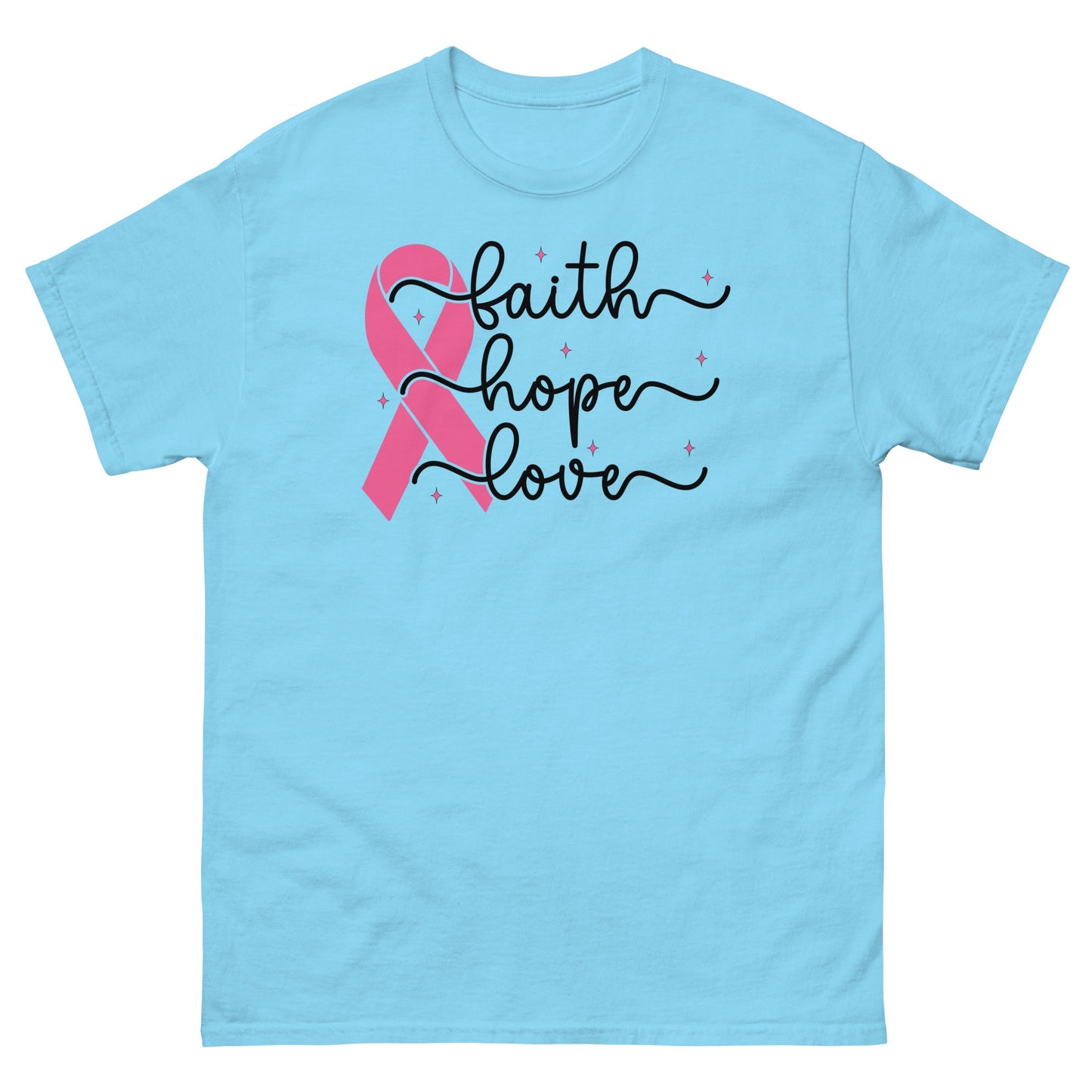 Breast Cancer Faith Tee - JohnVsGBMSkyS