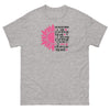 Breast Cancer Flower Tee - JohnVsGBMSport GreyS