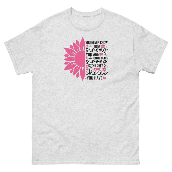 Breast Cancer Flower Tee - JohnVsGBMAshS