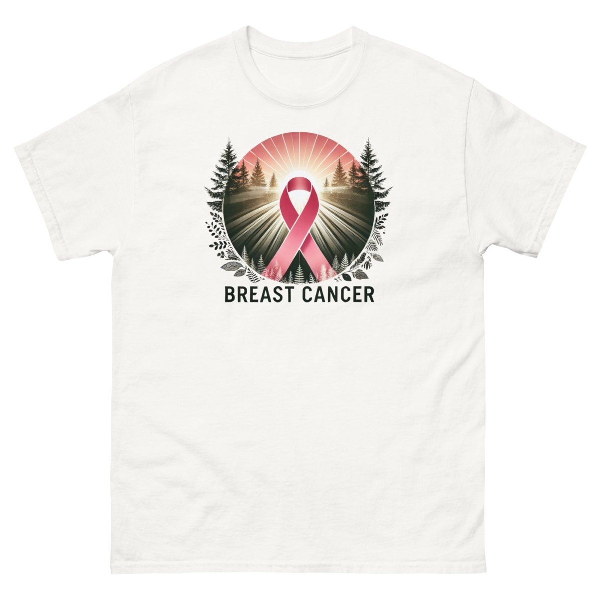 Breast Cancer Forest Tee - JohnVsGBMWhiteS