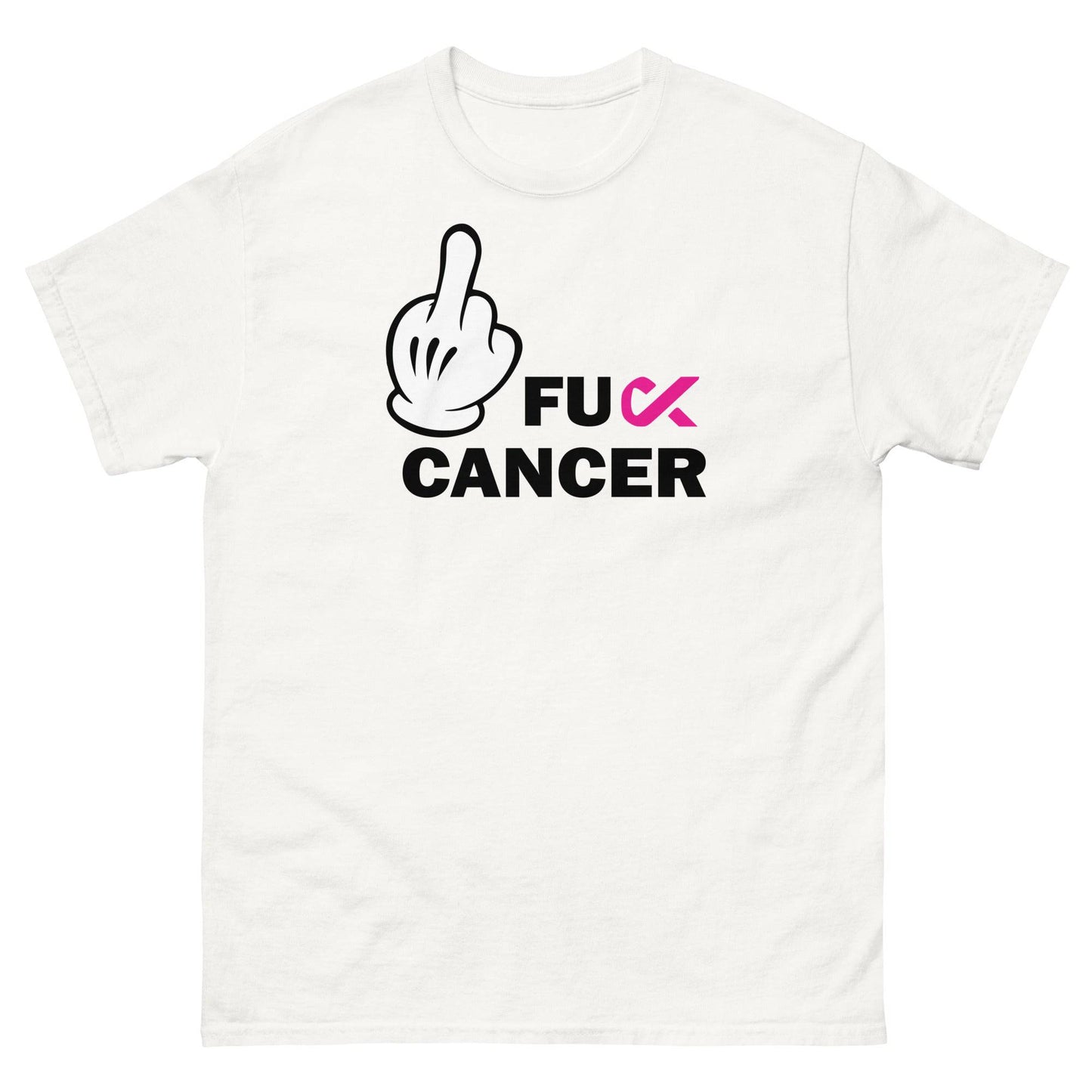 Breast Cancer FU Cancer Tee - JohnVsGBMWhiteS