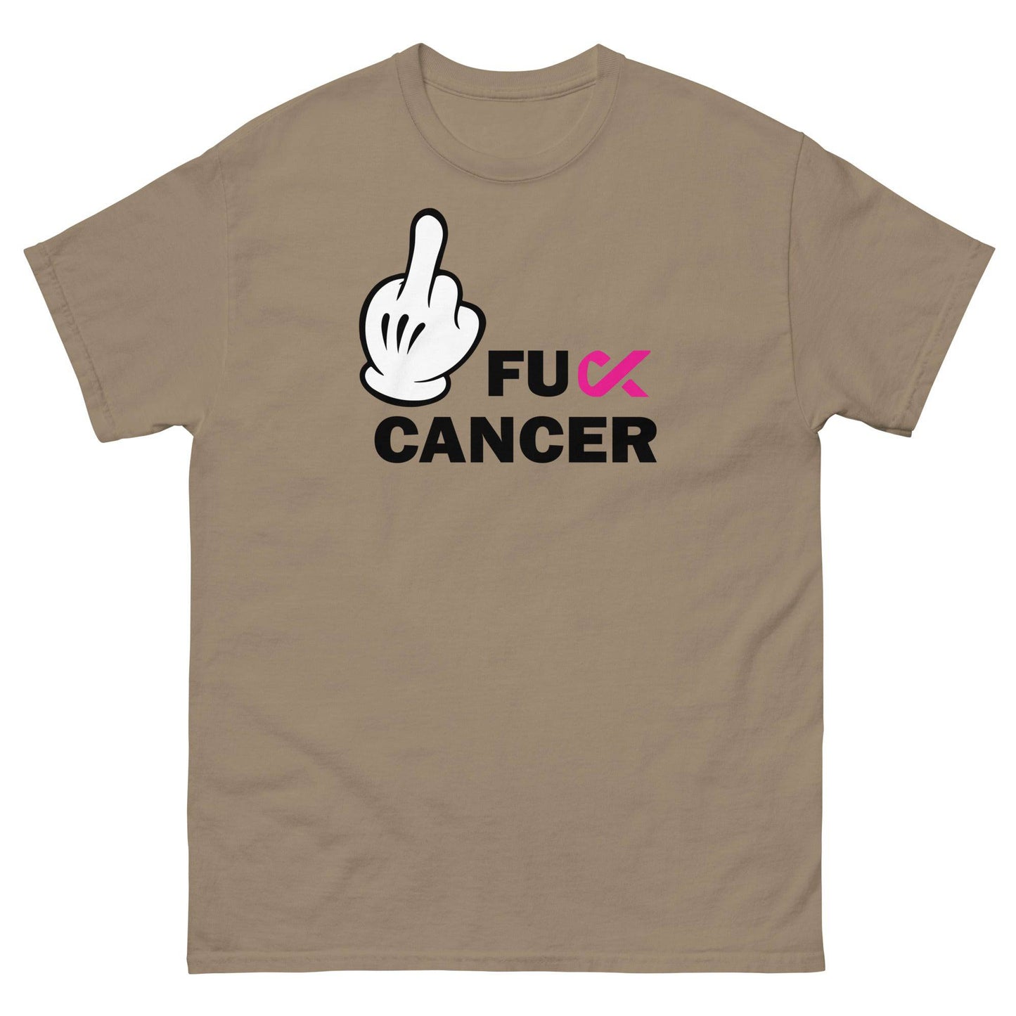 Breast Cancer FU Cancer Tee - JohnVsGBMBrown SavanaS