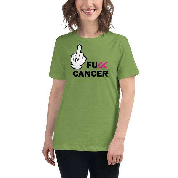 Breast Cancer FU Women's Tee - JohnVsGBMLeafS