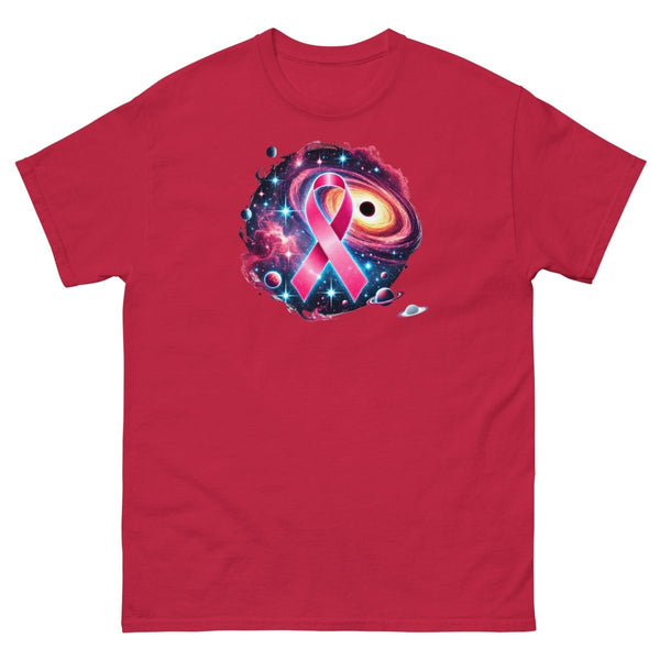 Breast Cancer Galaxy Tee - JohnVsGBMCardinalS