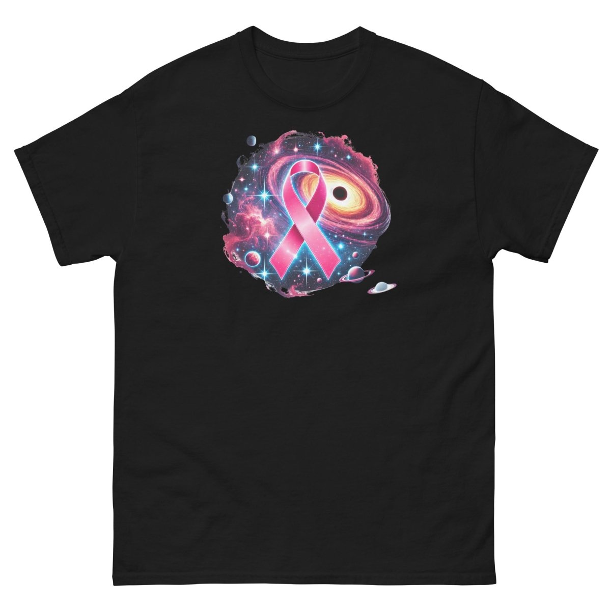 Breast Cancer Galaxy Tee - JohnVsGBMBlackS