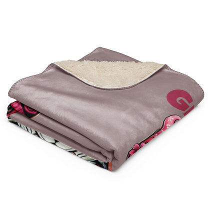 Breast Cancer Gnome Sherpa Blanket - JohnVsGBM37″×57″