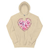 Breast Cancer Heart Hoodie - JohnVsGBMSandS