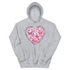 Breast Cancer Heart Hoodie - JohnVsGBMSport GreyS