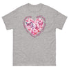 Breast Cancer Heart Tee - JohnVsGBMSport GreyS