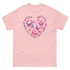 Breast Cancer Heart Tee - JohnVsGBMLight PinkS