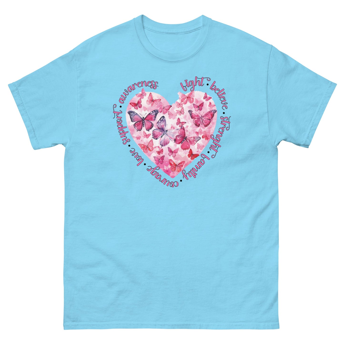 Breast Cancer Heart Tee - JohnVsGBMSkyS