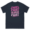 Breast Cancer Her Fight Tee - JohnVsGBMNavyS