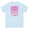 Breast Cancer Her Fight Tee - JohnVsGBMLight BlueS