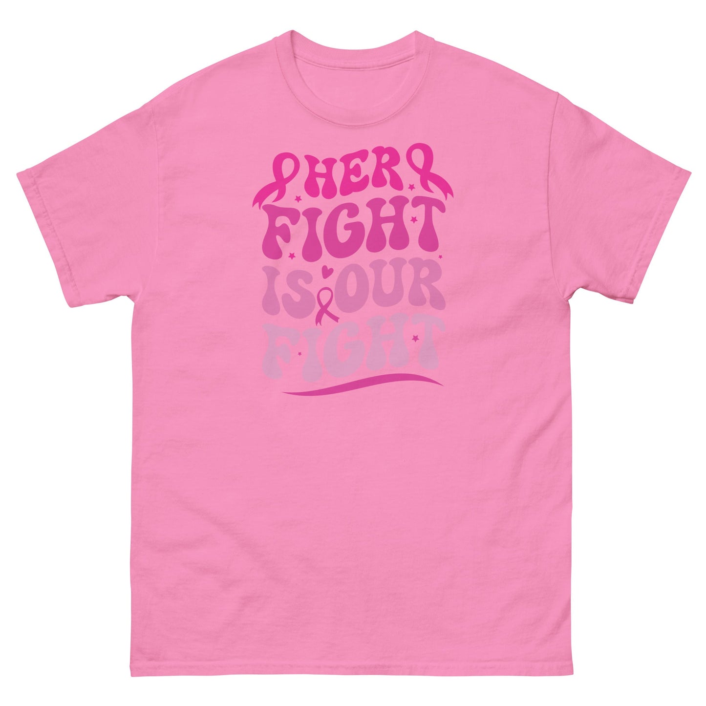 Breast Cancer Her Fight Tee - JohnVsGBMAzaleaS