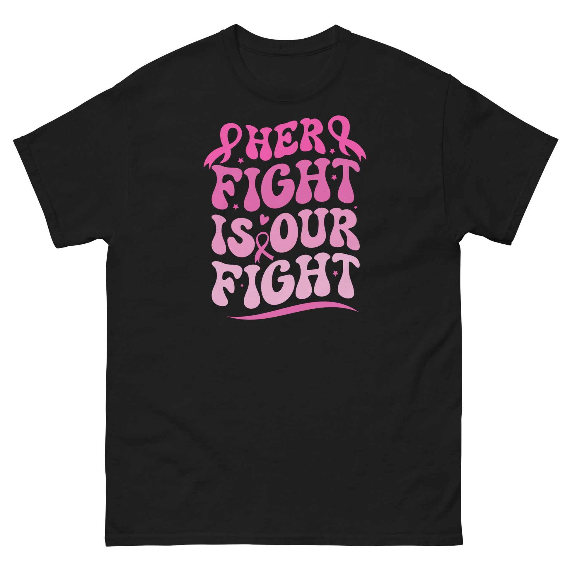 Breast Cancer Her Fight Tee - JohnVsGBMBlackS