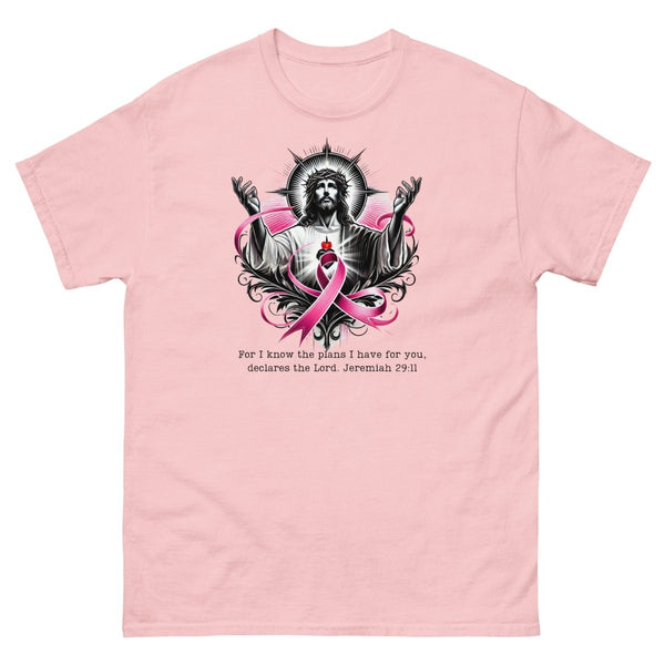 Breast Cancer Jeremiah Tee - JohnVsGBMLight PinkS