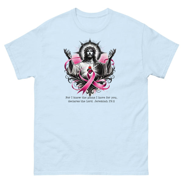 Breast Cancer Jeremiah Tee - JohnVsGBMLight BlueS