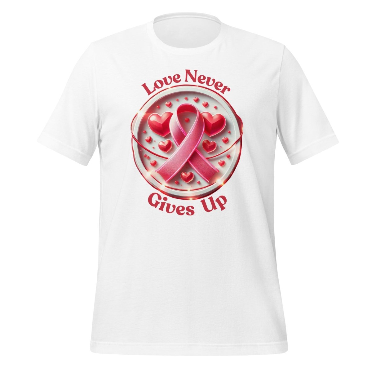 Breast Cancer Love Tee - JohnVsGBMWhiteS