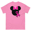 Breast Cancer Mouse Bow Tee - JohnVsGBMAzaleaS