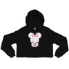 Breast Cancer Mouse Crop Hoodie - JohnVsGBMBlackS