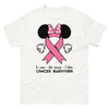 Breast Cancer Mouse Dot Bow Tee - JohnVsGBMWhiteS