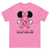 Breast Cancer Mouse Dot Bow Tee - JohnVsGBMAzaleaS