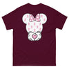 Breast Cancer Mouse Heart Tee - JohnVsGBMMaroonS