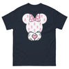 Breast Cancer Mouse Heart Tee - JohnVsGBMNavyS