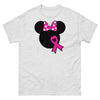 Breast Cancer Mouse Light Bow Tee - JohnVsGBMAshS