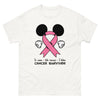 Breast Cancer Mouse Light Pink Ribbon Tee - JohnVsGBMWhiteS