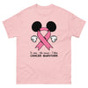 Breast Cancer Mouse Light Pink Ribbon Tee - JohnVsGBMLight PinkS