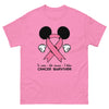 Breast Cancer Mouse Light Pink Ribbon Tee - JohnVsGBMAzaleaS