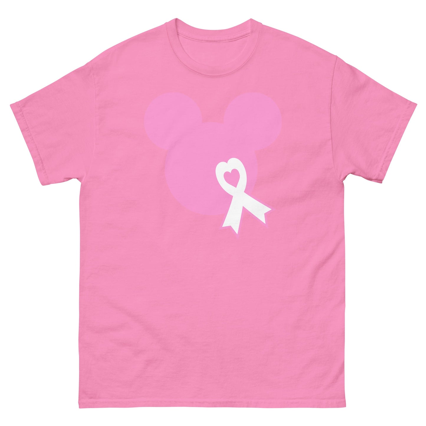 Breast Cancer Mouse Light Pink Tee - JohnVsGBMAzaleaS