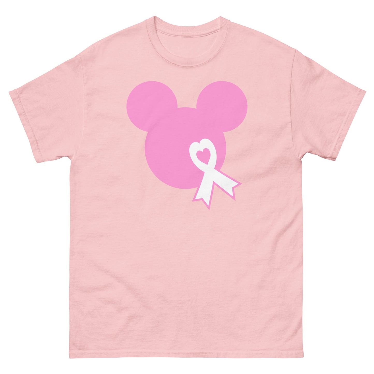 Breast Cancer Mouse Light Pink Tee - JohnVsGBMLight PinkS