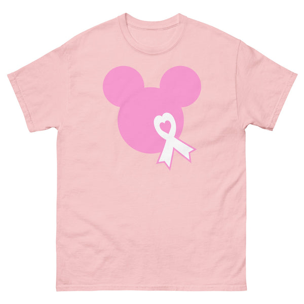 Breast Cancer Mouse Light Pink Tee - JohnVsGBMLight PinkS